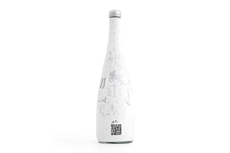 エビアンとコペルニが星座に着想した幻想的なガラスボトルを製作 Coperni evian Bottle Collaboration Release Info Date Buy Price 