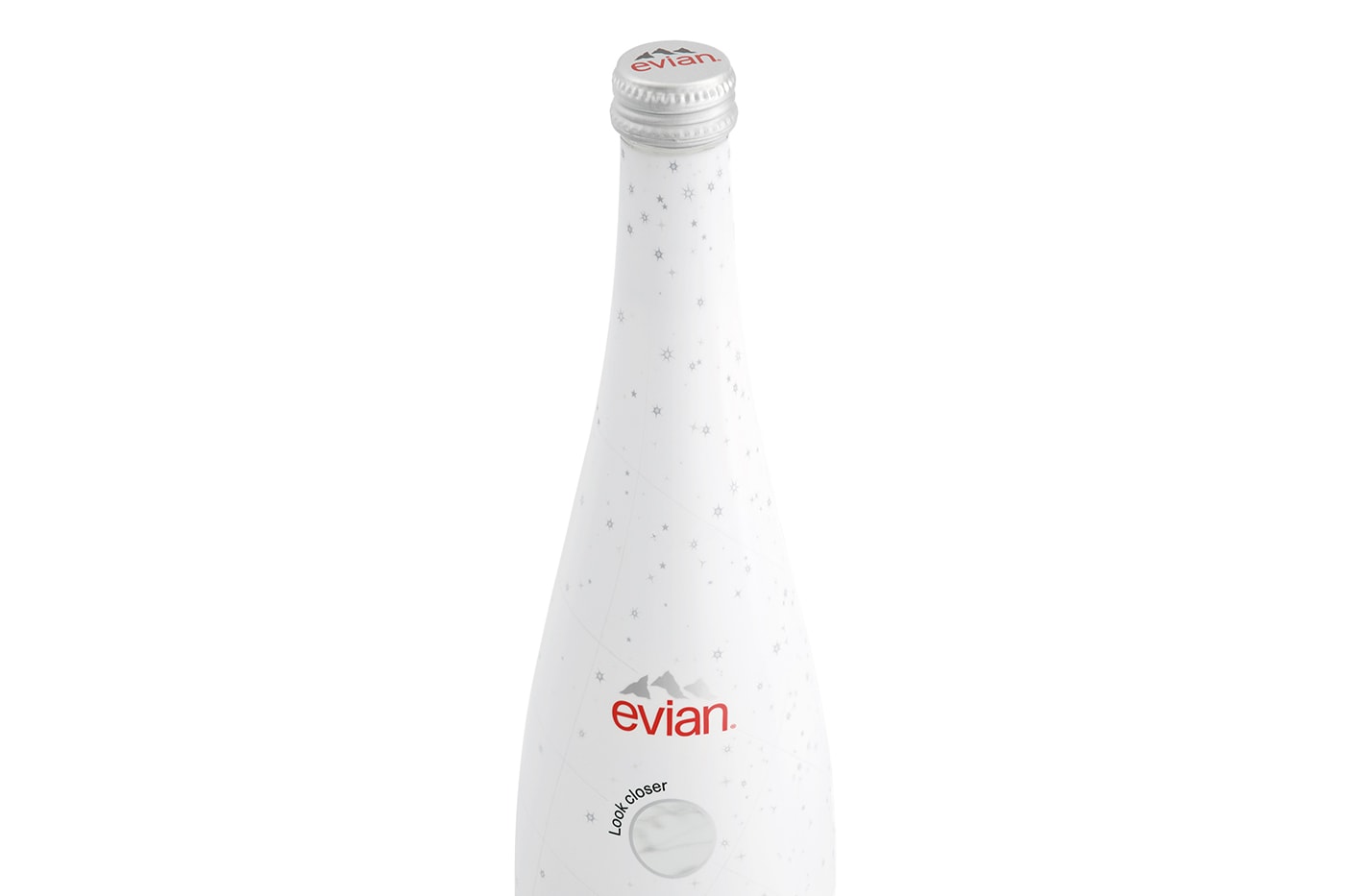 エビアンとコペルニが星座に着想した幻想的なガラスボトルを製作 Coperni evian Bottle Collaboration Release Info Date Buy Price 