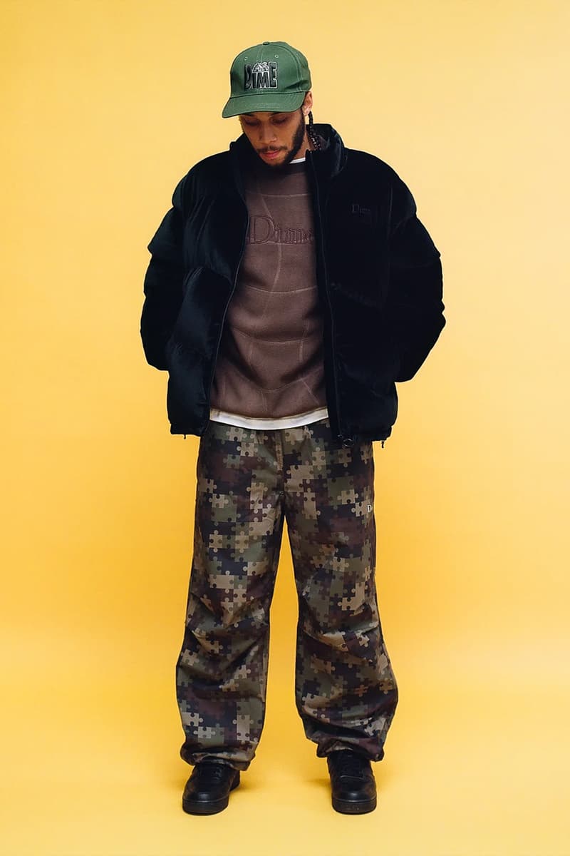 ダイム 2023年ホリデーコレクション Dime Releases Winter-Ready Staples for Holiday 2023 plaid jackets puffer jackets corduroy pants fleece jackets wavy sweater montreal canadian streetwear skatewear brand