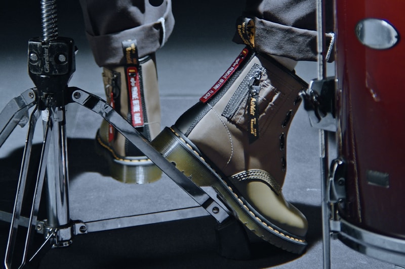 Dr. Martens x Alpha Industries によるコラボアイテムが発売