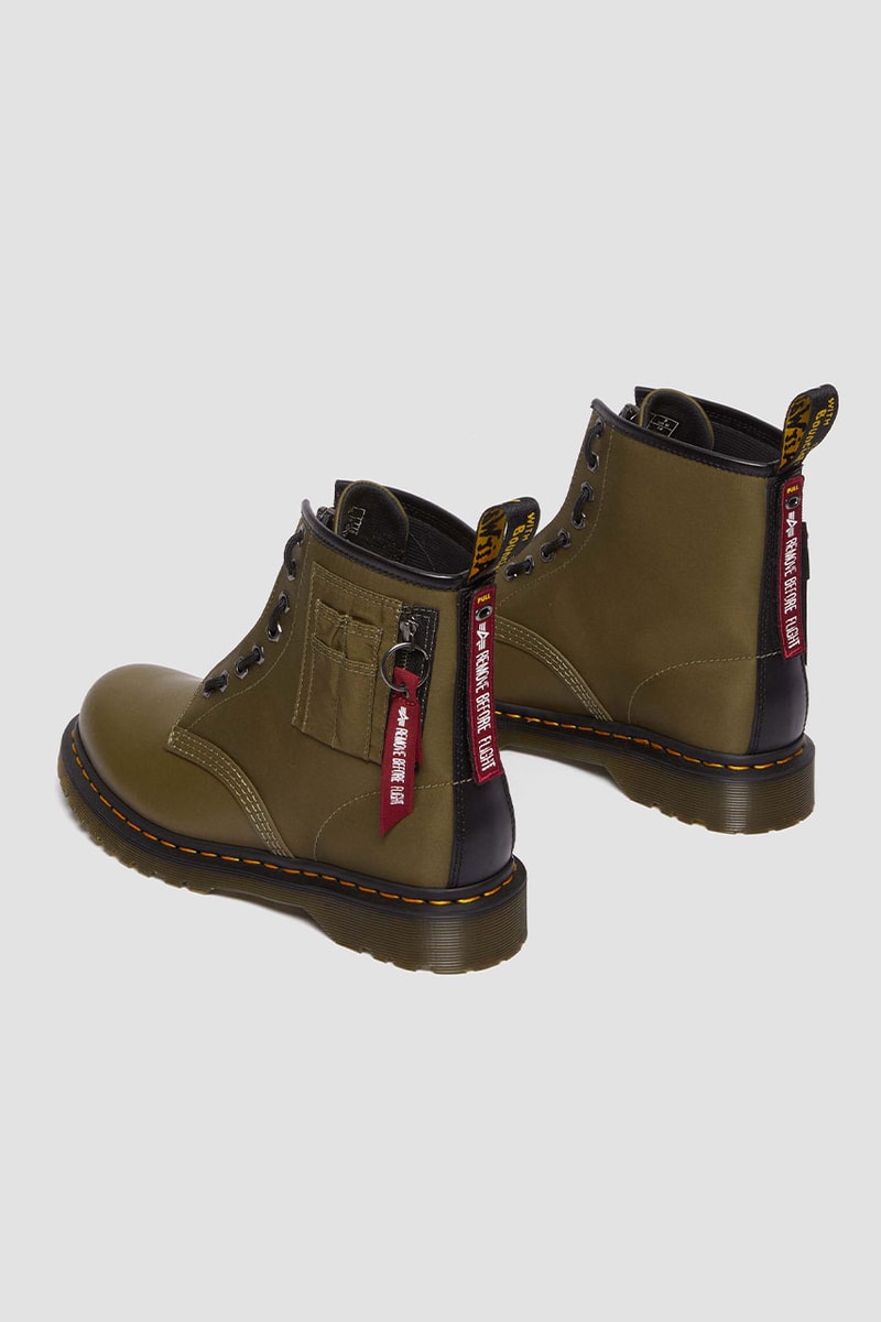 ドクターマーチンxアルファインダストリーズによるコラボアイテムが発売 Dr Martens x Alpha Industries Collection Release Info