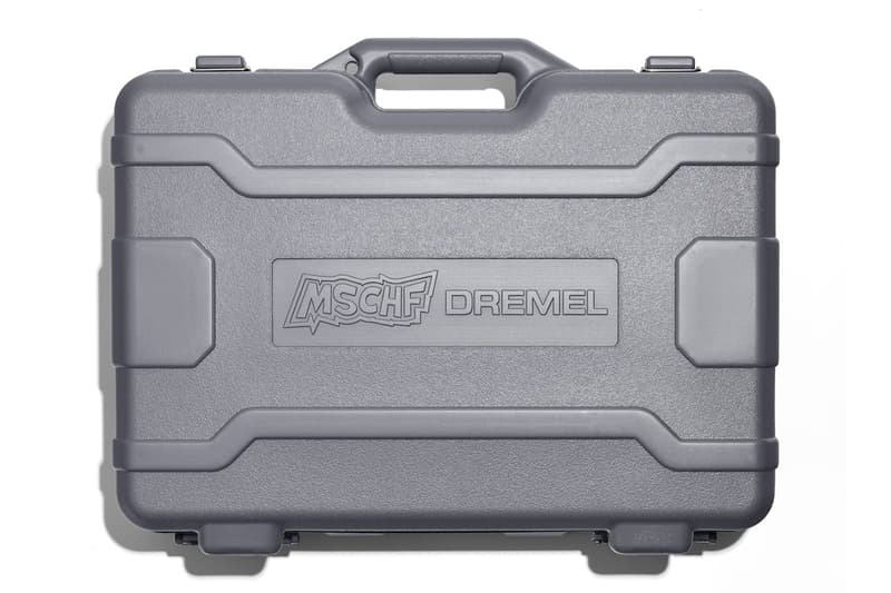 米工具メーカー ドレメル とミスチーフがコラボ ゴブストンパーをリリース Dremel x MSCHF Gobstomper Has an Official Release Date MSCHF009-DL tool company unique versatile kit sneaker shoe 