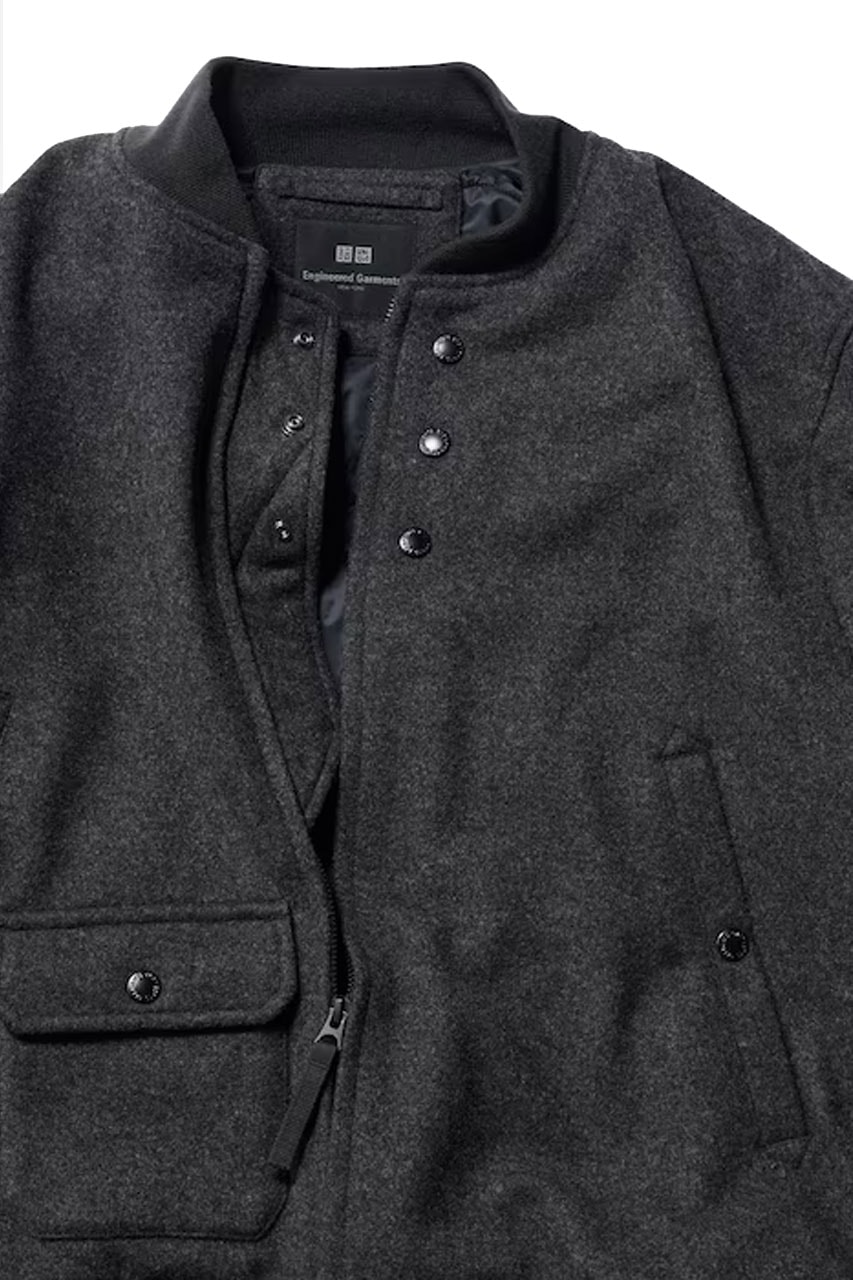 ユニクロ アンド エンジニアド ガーメンツが2023年秋冬コレクションを発表 Engineered Garments x UNIQLO PUFFTECH Collection Release Info