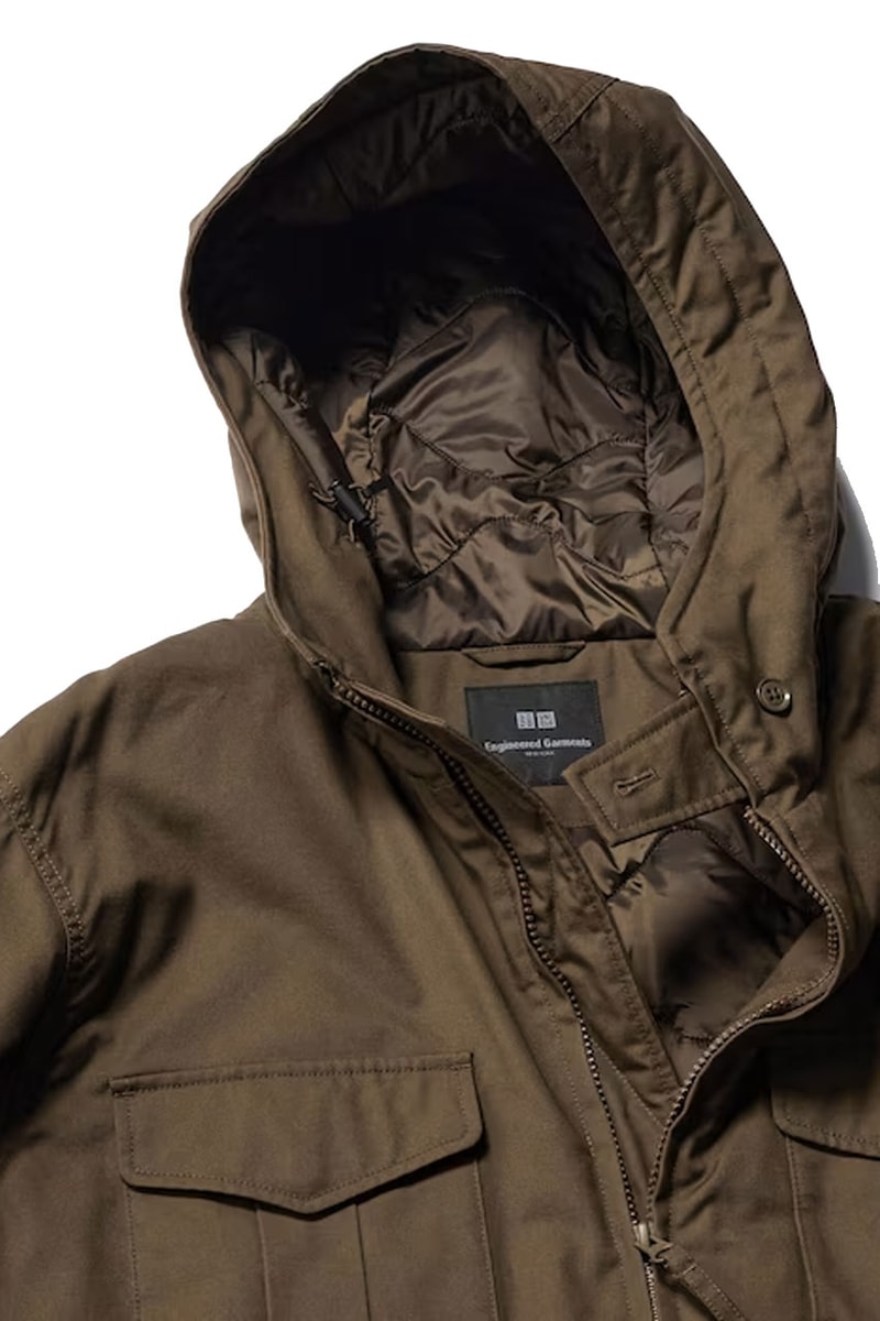 ユニクロ アンド エンジニアド ガーメンツが2023年秋冬コレクションを発表 Engineered Garments x UNIQLO PUFFTECH Collection Release Info