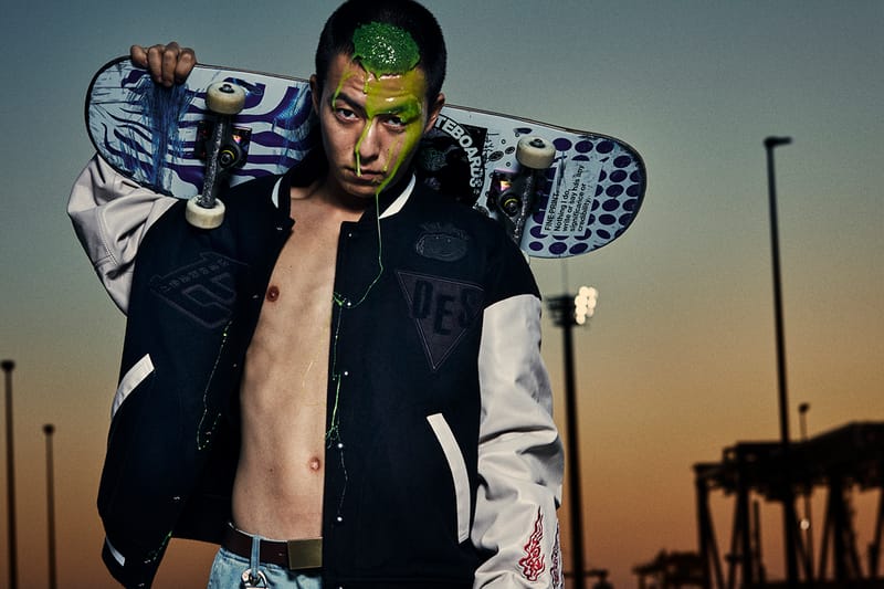 Evisen Skateboards が DELUXE とのコラボレーションアイテムを発売