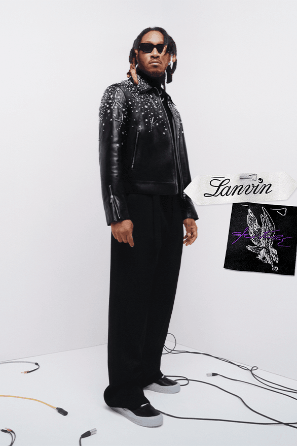 フューチャーの手掛けるランバン ラボのファーストコレクションがローンチ Future LANVIN LAB Collection Release Information details date menswear womenswear rapper