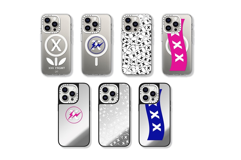 ゴッド セレクション トリプルエックス x fragment design x CASETiFY によるコラボコレクションがローンチ GOD SELECTION XXX x fragment design x CASETiFY collab collection 2023 launch info