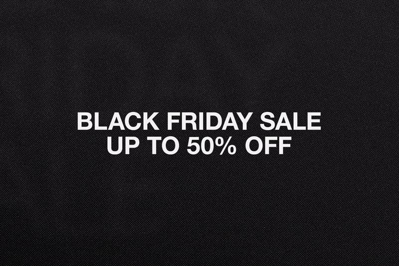 HBX で2023年のブラックフライデーセールが開催中