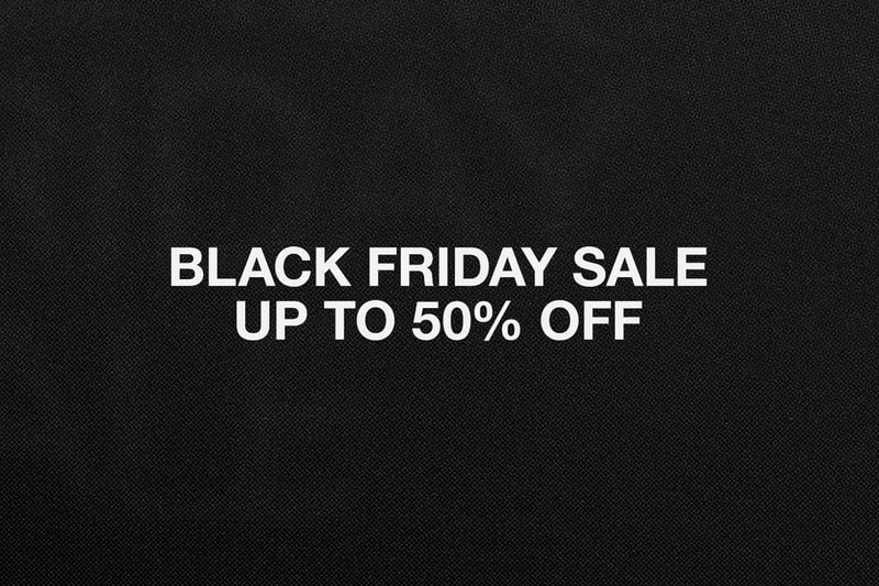 HBX で2023年のブラックフライデーセールが開催中 HBX BLACK FRIDAY SALE 2023 info