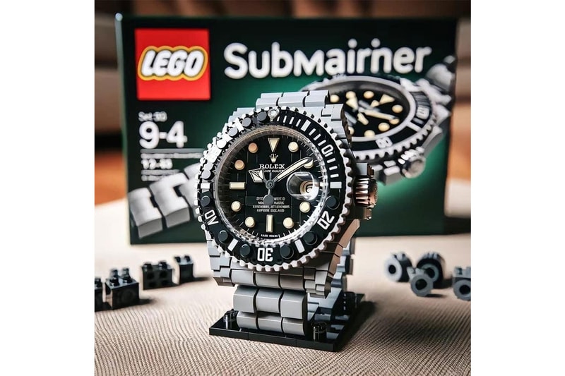 AIが生成した高級時計仕様のレゴをチェック high end lego timepieces by ai