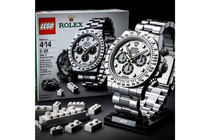 AIが生成した高級時計仕様のレゴをチェック high end lego timepieces by ai