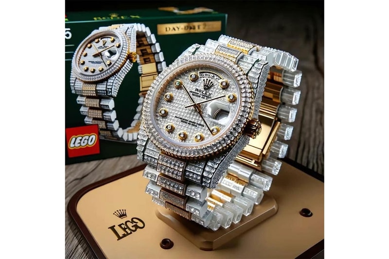 AIが生成した高級時計仕様のレゴをチェック high end lego timepieces by ai