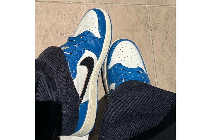 藤原ヒロシが fragment design x トラヴィス・スコット x  Air Jordan 1 の過去サンプルをお披露目