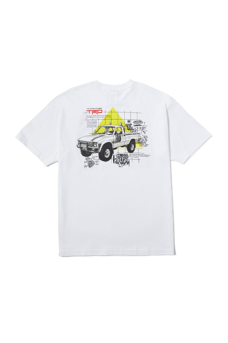 ハフとトヨタ・レーシング・デベロップメンから初のコラボコレクションが登場 HUF x Toyota Racing Development Collection Release Info