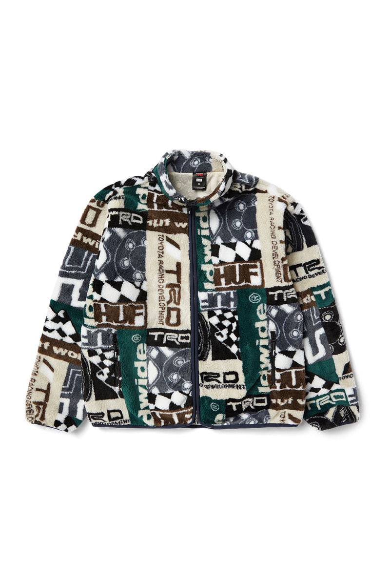 ハフとトヨタ・レーシング・デベロップメンから初のコラボコレクションが登場 HUF x Toyota Racing Development Collection Release Info