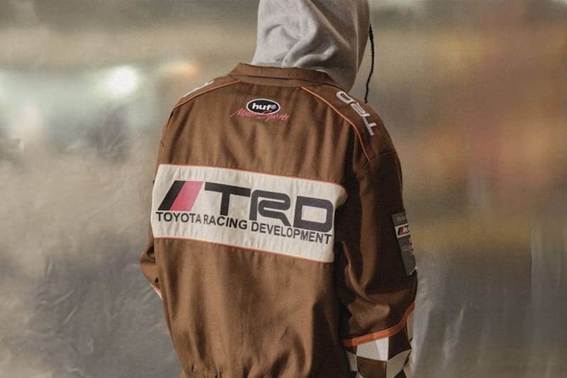 HUF と TOYOTA Racing Development から初のコラボコレクションが登場