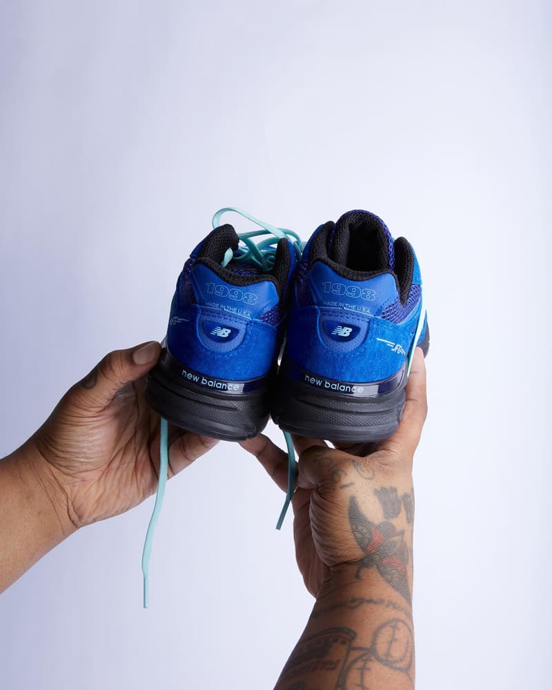 ジョー・フレッシュグッズとニューバランスの最新コラボ990v4をチェック Joe Freshgoods Reveals New Balance 990v4 Collab Inspired by Hype Williams' 'Belly'