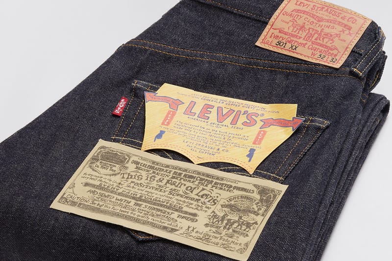 Levi’s® Vintage Clothing から手描きのディテールを備えた 1955 Hand-Drawn 501® が登場
