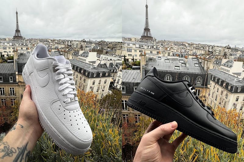 1017 ALYX 9SM x Nike Air Force 1 Low のビジュアルが公開