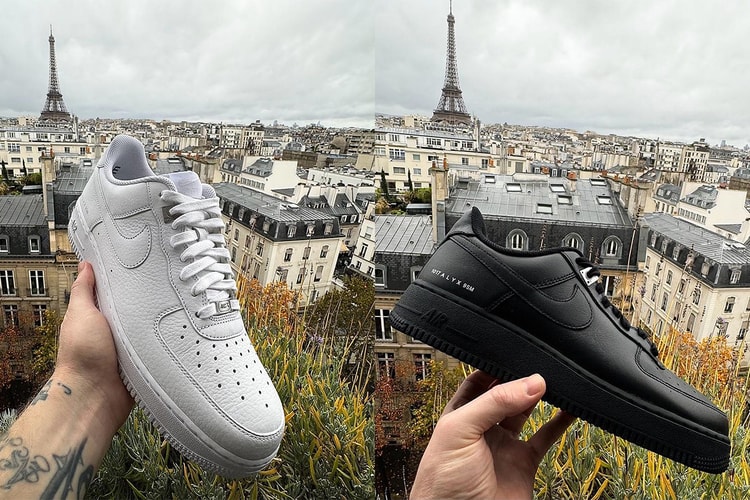 1017 ALYX 9SM x Nike Air Force 1 Low のビジュアルが公開