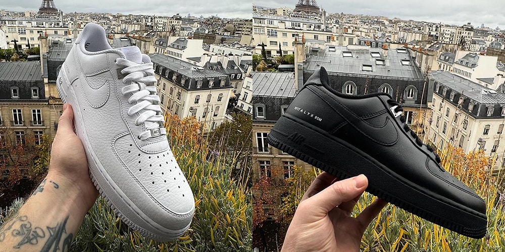 1017 ALYX 9SM x Nike Air Force 1 Low のビジュアルが公開 | Hypebeast.JP