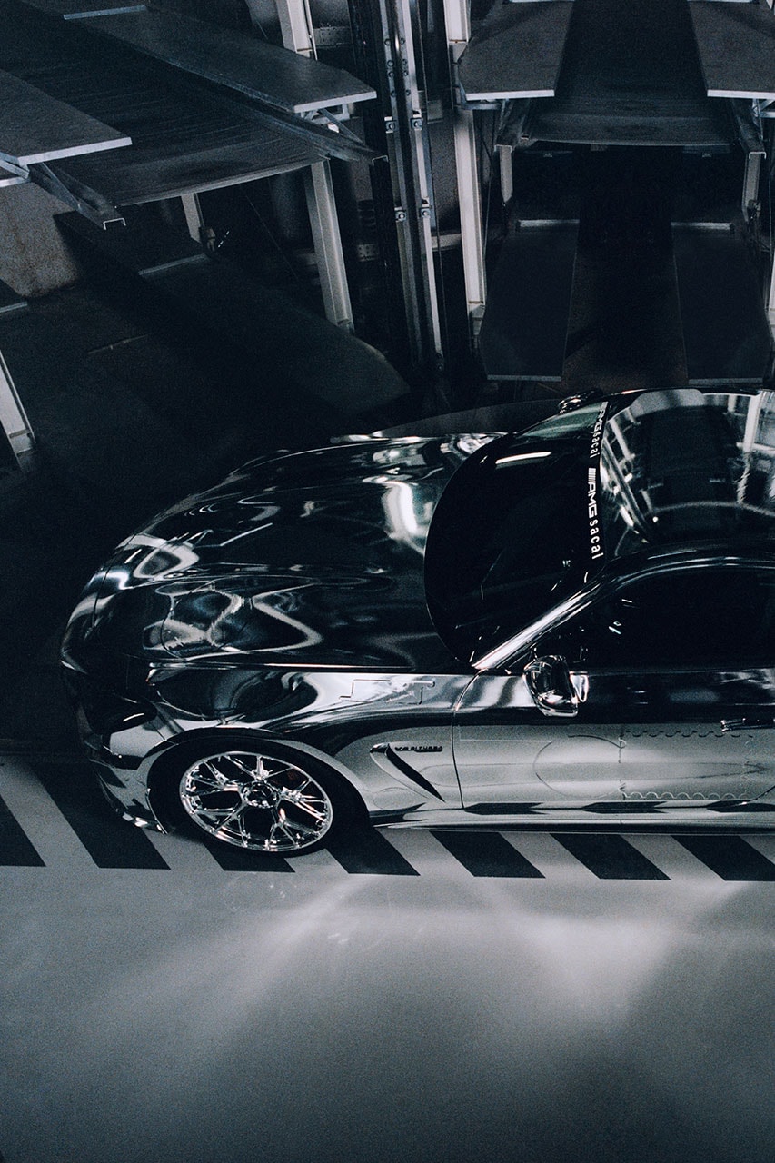 サカイがメルセデスAMGとのコラボレーションを発表 Mercedes AMG x sacai Collaboration Release Info