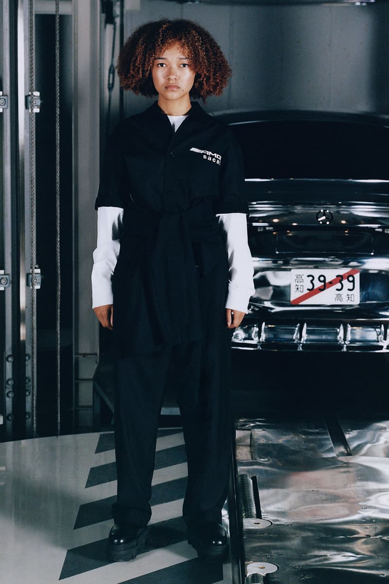 サカイがメルセデスAMGとのコラボレーションを発表 Mercedes AMG x sacai Collaboration Release Info