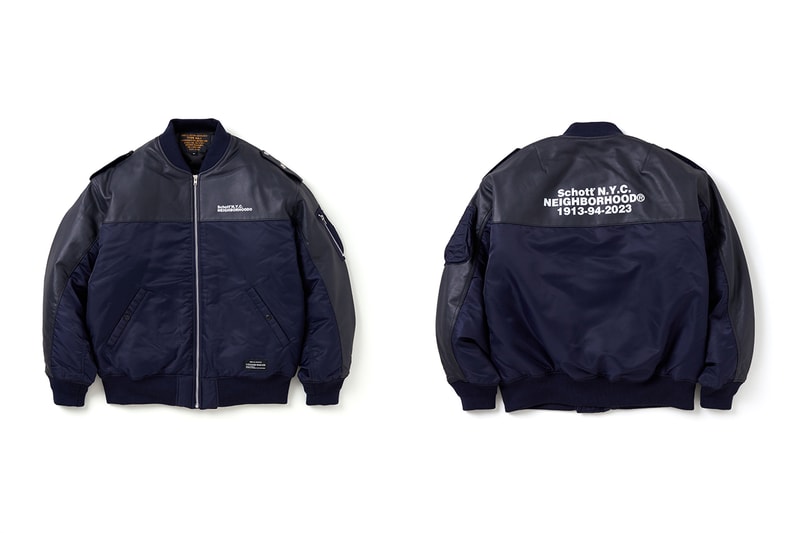 ネイバーフッドがショットおよびコスタス・セレメティスとのコラボを発表 neighborhood schott Kostas Seremetis collab items release info