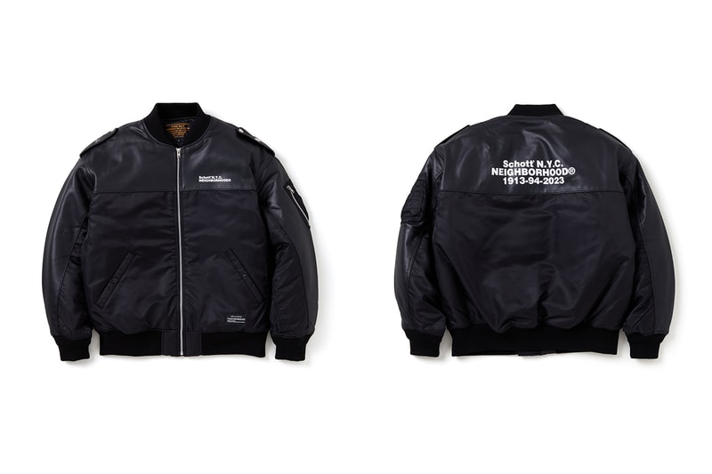 ネイバーフッドがショットおよびコスタス・セレメティスとのコラボを発表 neighborhood schott Kostas Seremetis collab items release info