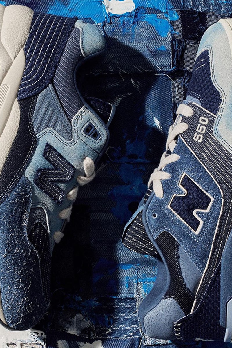 ニューバランスからパッチワーク風のデザインが特徴的なボロパックが登場 New Balance 550 580 Boro Pack Release Info