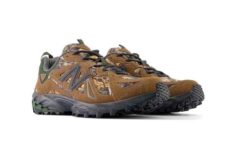 ニューバランス610から“ゴープコア”仕様の新作 リアルツリーが登場 Official Look at the New Balance 610 "Realtree" ML610TQ hiking shoe boots rubber sole outdoor enthusiasts