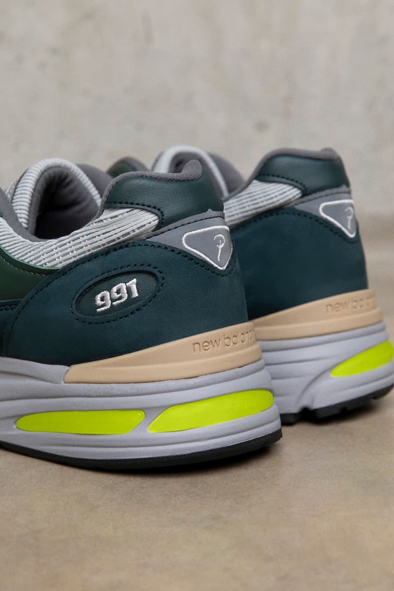 パタxニューバランスによる最新コラボフットウェア “Made in U.K.” 991v2が発売 Patta New Balance Made In UK 991v2 Collaboration Sneakers Shoes Trainers Footwear England Flimby Streetwear Skateboarding Sainte