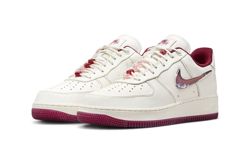 ナイキから2024年のバレンタインシーズンに向けたエアフォース 1とコルテッツが登場 Nike air force 1 low Cortez Valentine’s Day 2024 FZ5068-161 FZ5167-133 Release Info