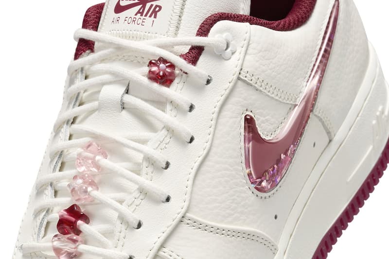 ナイキから2024年のバレンタインシーズンに向けたエアフォース 1とコルテッツが登場 Nike air force 1 low Cortez Valentine’s Day 2024 FZ5068-161 FZ5167-133 Release Info