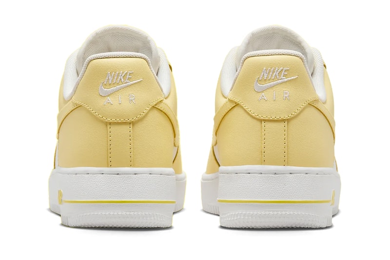 ナイキ エアフォース1から春に向けて淡いカラーリングのレモンが登場 Nike Air Force 1 low Lemon HF0119-700 Release Info