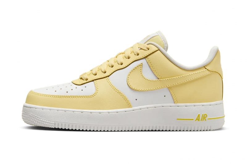 Nike Air Force 1 から春に向けて淡いカラーリングの “Lemon” が登場