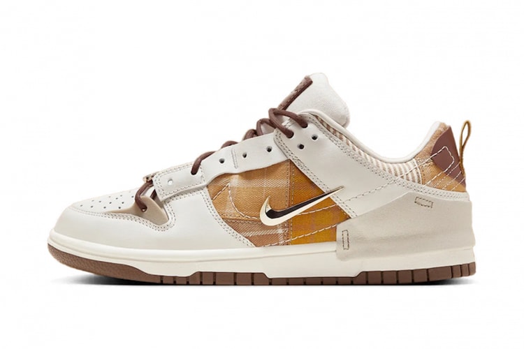 Nike の新型モデル Dunk Low Disrupt 2 からチェック柄が目を引く “Plaid” が登場