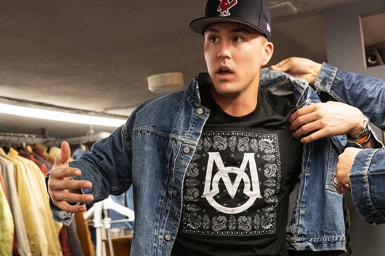 ヌートバー、ヴィンテージデニム(506XXEE)を試着する