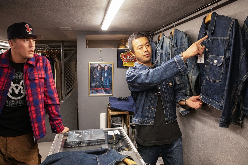 ヌートバー、ヴィンテージデニム(506XXEE)を試着する nootbaar MBL vintagedenim