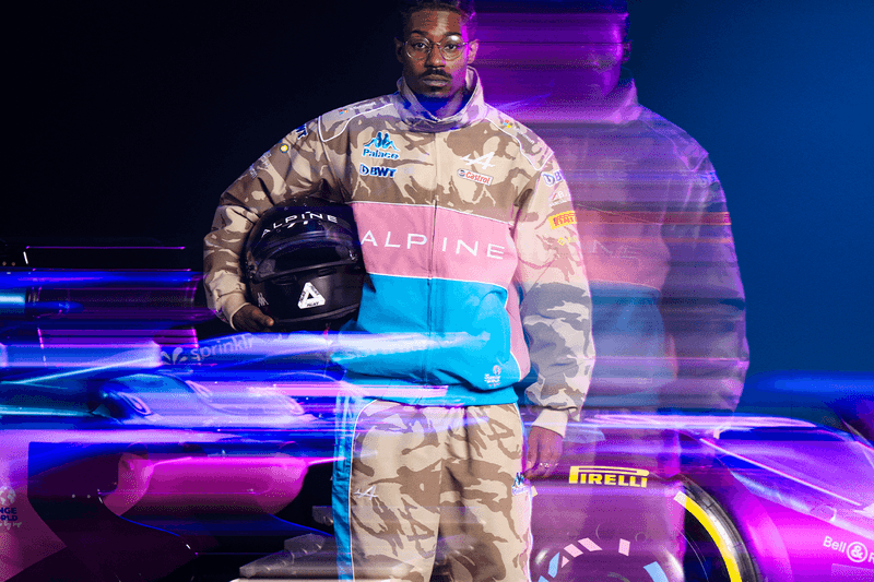 パレス スケートボードがカッパとBWTアルピーヌF1チームとのコラボレーションを発表 Palace Skateboards KAPPA Alpine formula 1 team collection collaboration menswear racing London
