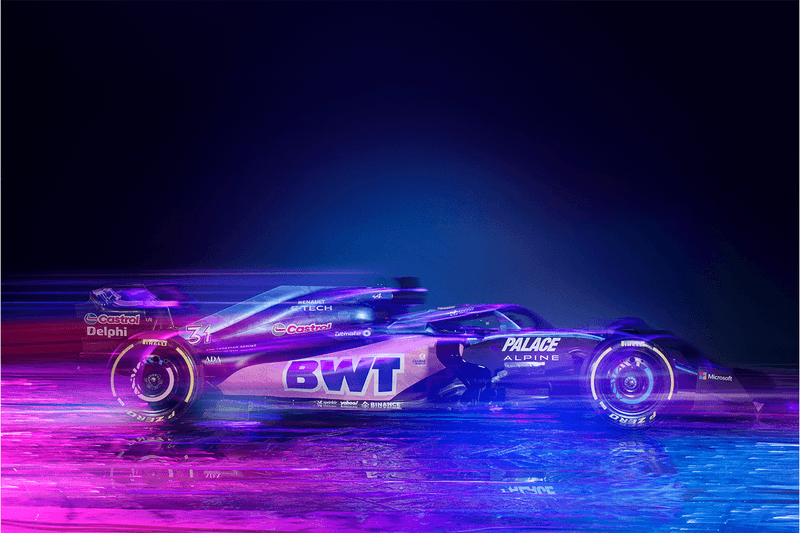 パレス スケートボードがカッパとBWTアルピーヌF1チームとのコラボレーションを発表 Palace Skateboards KAPPA Alpine formula 1 team collection collaboration menswear racing London