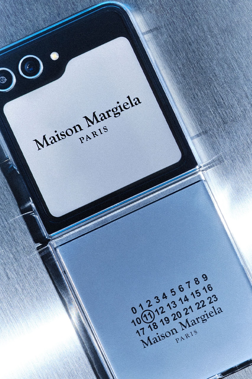 メゾン マルジェラ x サムスンが最新コラボデバイス ギャラクシー Z フリップ 5を発表 Samsung x Maison Margiela Galaxy Z Flip5 Release Info