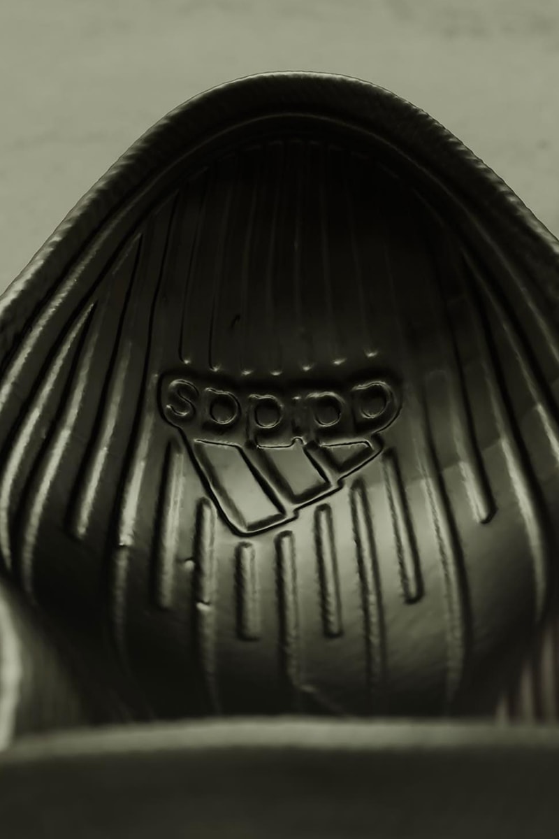 ワニを連想とさせるシルエットのアディダスのカスタム デュラモスライドが登場 stanis.slav adidas Caiman Turbo 300k Slipper Concept Info