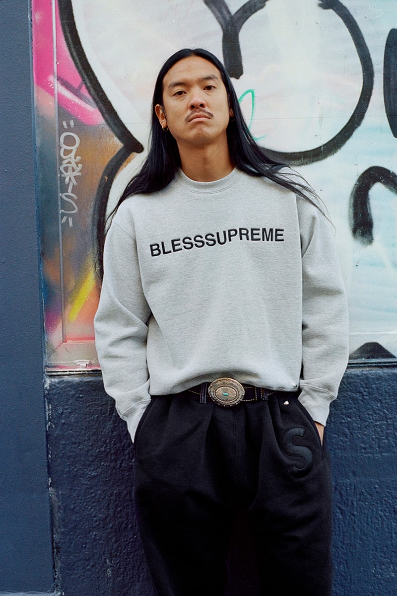 シュプリームがブレスとのコラボカプセルコレクションを発表 Supreme x BLESS collab collection 2023 fall winter release info