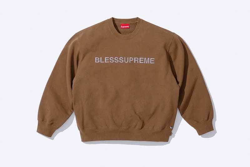 シュプリームがブレスとのコラボカプセルコレクションを発表 Supreme x BLESS collab collection 2023 fall winter release info