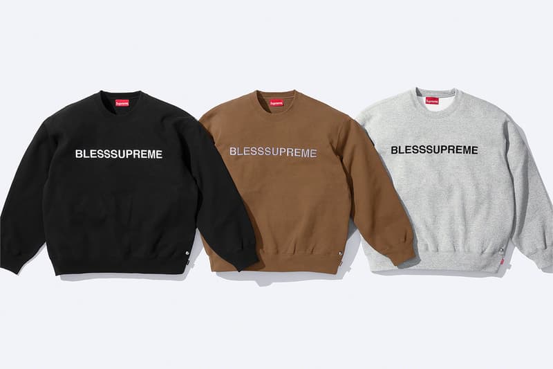 シュプリームがブレスとのコラボカプセルコレクションを発表 Supreme x BLESS collab collection 2023 fall winter release info