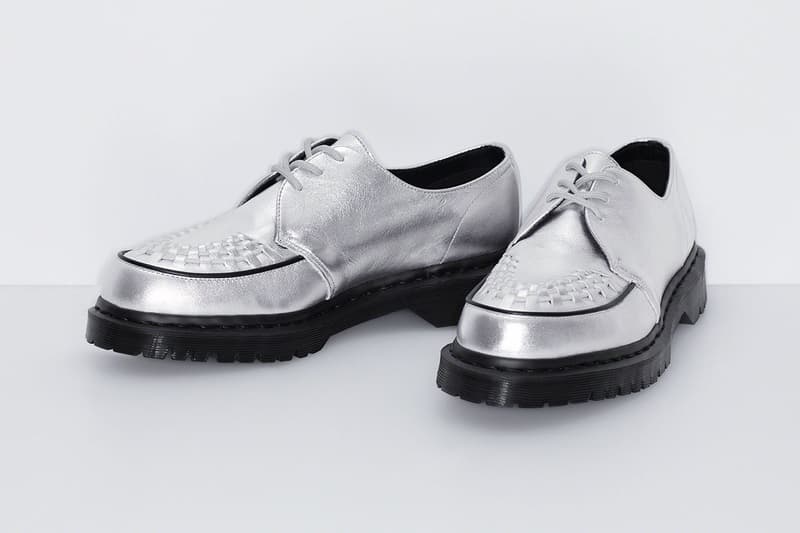 シュプリームxドクターマーチンによる2023年秋冬シーズンのコラボシューズが発売 supreme dr martens 2023 fall winter collab footwear release info