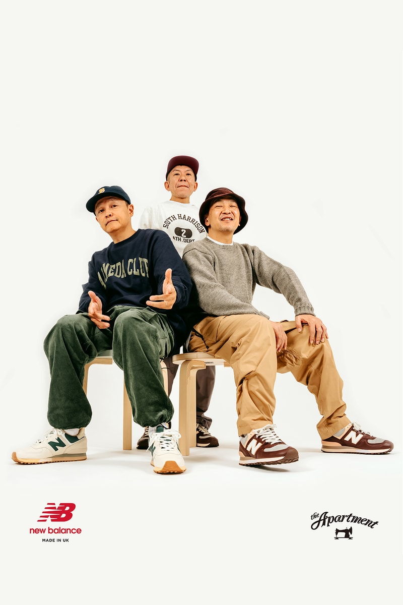 吉祥寺の名店 ジ・アパートメントが“90年代の東京とニューヨーク”をテーマにした ニューバランス メイド・イン UK 576 を発表 The Apartment x New Balance Made in UK 576 2023 release info SCHA DARA PARR