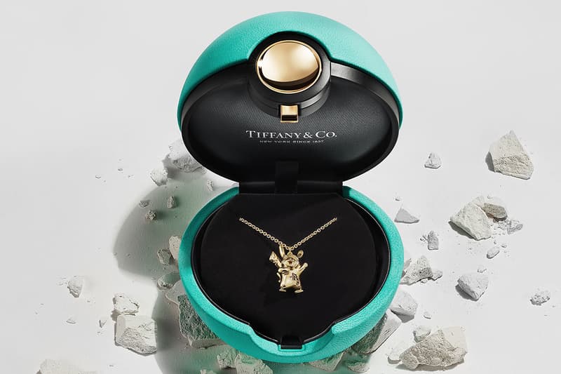 ティファニーxポケモンxダニエルアーシャムによるトリプルコラボジュエリーが発売 tiffany co Pokemon Daniel Arsham collaboration jewelry