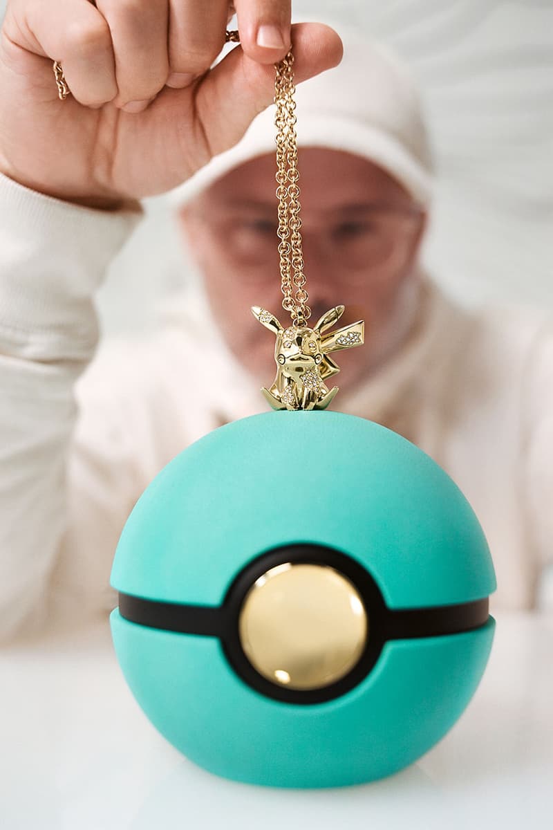 ティファニーxポケモンxダニエルアーシャムによるトリプルコラボジュエリーが発売 tiffany co Pokemon Daniel Arsham collaboration jewelry